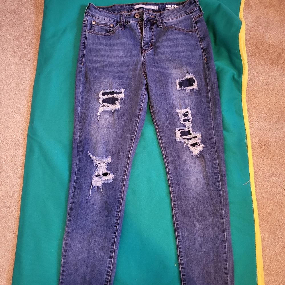 High Rise Skinny Jeans 6